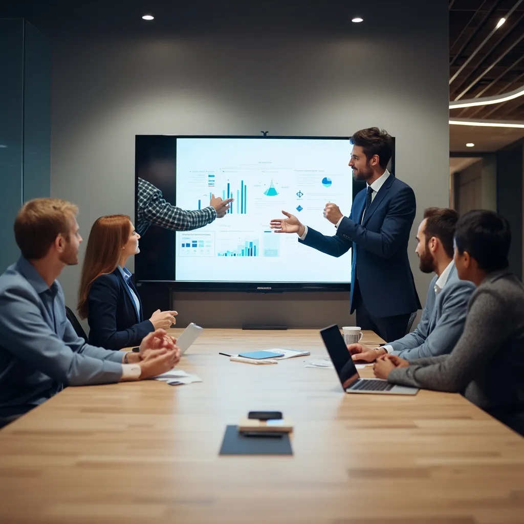 Reunión estratégica con clientes